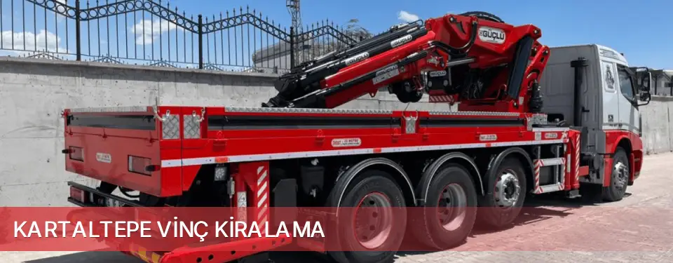 Kartaltepe İlçemi Vinç Kiralama